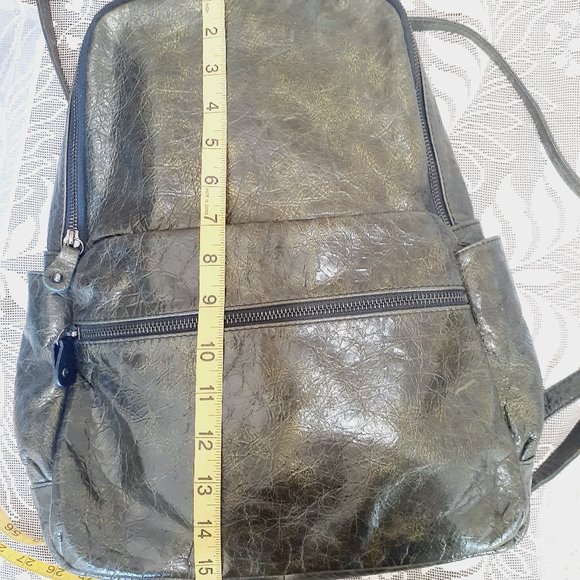 Bruno Rossi Leather Backpack - Picture 13 of 16